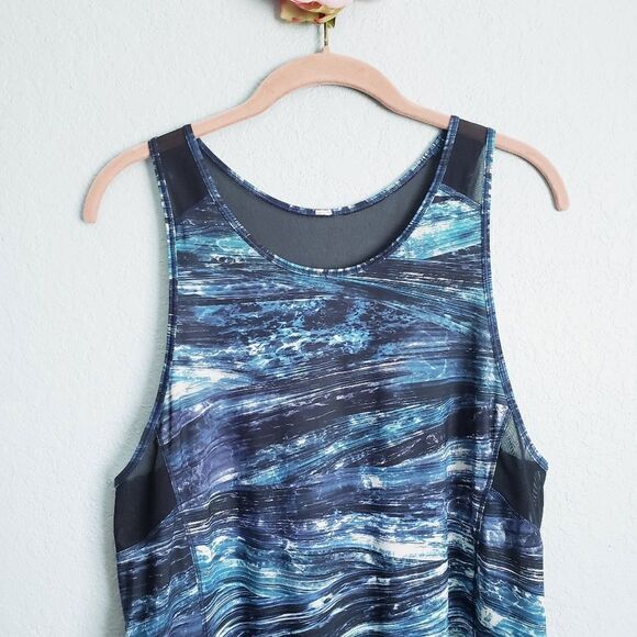 Lululemon‎ Sculpt Tank Multi Blue Shorelines - Picture 3 of 7